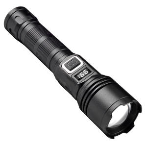 Linterna LED de Alta Intensidad Luomen, 1500M, Batería Recargable, Luz Blanca con Zoom, Cuerpo de Aleación de Aluminio - Product Image 1