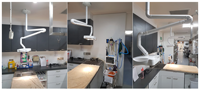 LED Minor Floor Chirurgische Lampe Betrieb Schatten los für Chirurgie Licht mit Puffer batterie