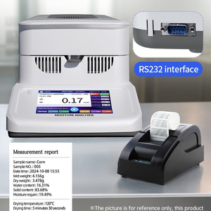 Analyseur d'humidité numérique à halogène OJM-LS1002 avec imprimante optionnelle pour l'industrie alimentaire et céréalière - Product Image 3