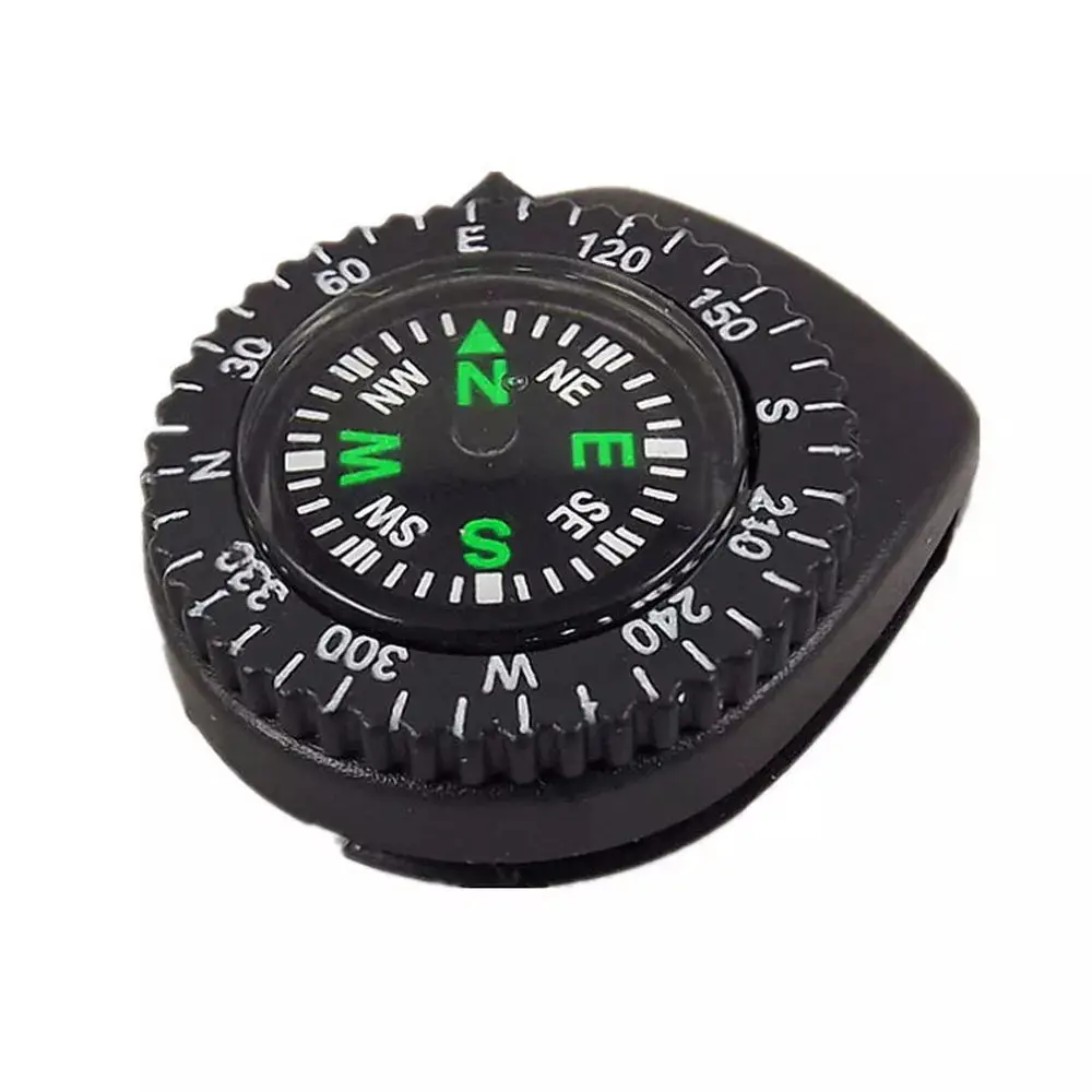 Watches Detachable Compass Attachable Compass Button Compass