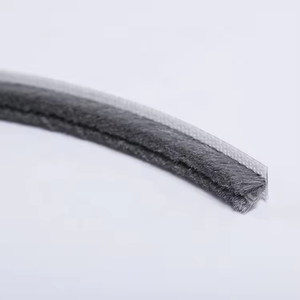 제조업체 도매 소음 감소 방풍 창문 차고 문 브러시 씰 파일핀 방풍 스트립 - Product Image 1