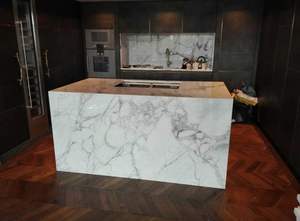 Progetto dell'hotel decorazioni <span class=keywords><strong>per</strong></span> la casa pietre naturali di lusso <span class=keywords><strong>lastre</strong></span> di <span class=keywords><strong>pietra</strong></span> all'ingrosso <span class=keywords><strong>lastre</strong></span> di quarzite Cristallo <span class=keywords><strong>per</strong></span> la parete del controsoffitto della cucina - Product Image 5