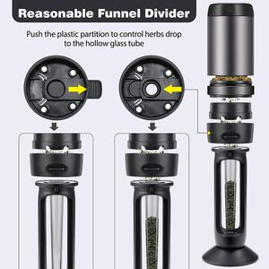 Customizable Portable 500mAh Black Rechargeable <strong>Rolling</strong> Grind Tobacco Dry Flowers <strong>Leaves</strong> Tea Electric Herb Grinder - Product Image 5