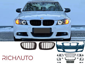 Cho BMW 3 Series E90 2009 2010 2011 2012 Nâng Cấp Mt M-Công Nghệ Phong Cách Cao Cấp Phía Trước <span class=keywords><strong>Bumper</strong></span> Phía Sau Bên Váy Xả Mẹo Nướng Cơ Thể Bộ Dụng Cụ - Product Image 6