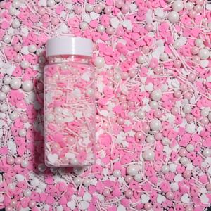 Lovebakery-decoraciones para Tartas de San Valentín, aspersores de <span class=keywords><strong>confeti</strong></span> de corazón de estrellas, perlas de azúcar comestibles, decoración de pasteles para repostería - Product Image 5