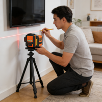 Niveau laser rotatif 3D 12 lignes vert MK-3DPro - niveau laser - aide à la menuiserie