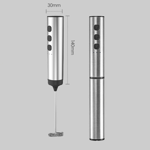 Frullino per Caffè e Latte in Acciaio Inox e ABS, Ecologico, Portatile ed Efficiente, per Caffè Schiumoso - Product Image 2
