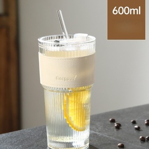 Vente en gros de gobelets de voyage en <span class=keywords><strong>verre</strong></span> de 20 oz, logo personnalisé, gobelet en <span class=keywords><strong>verre</strong></span> <span class=keywords><strong>pas</strong></span> <span class=keywords><strong>cher</strong></span> <span class=keywords><strong>avec</strong></span> <span class=keywords><strong>paille</strong></span> et couvercle - Product Image 6