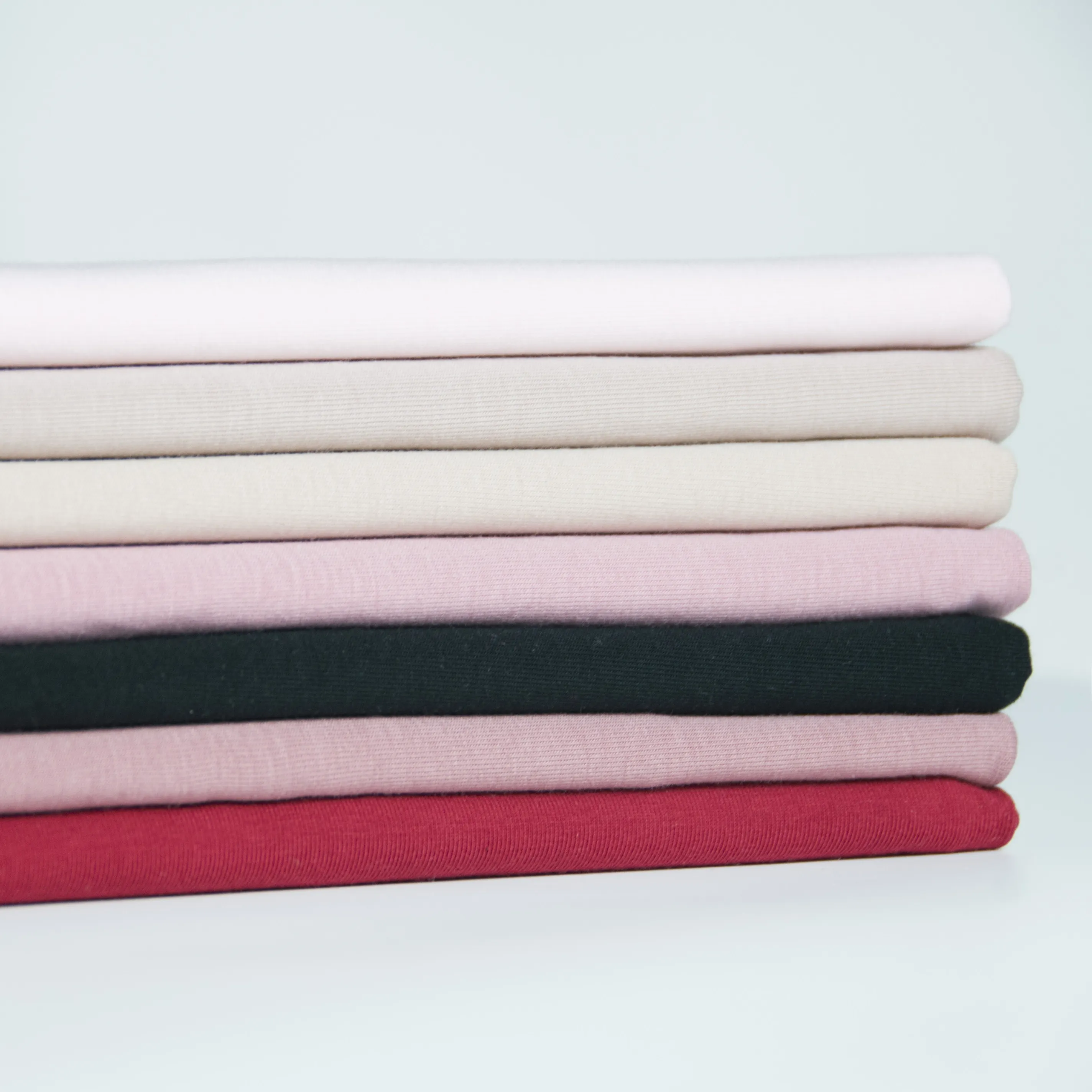 Bán Sỉ Vải Jersey Cotton Đơn Co Giãn Chất Lượng Cao 100% Cotton Spandex Cho Áo Phông