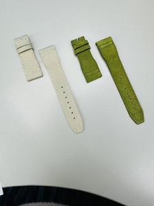 Correa de reloj deportiva de cuero de gamuza premium de 21 mm para reloj de piloto, cronógrafo, correa de repuesto de lujo para hombre y mujer - Product Image 6