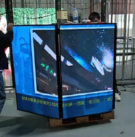 Écran LED pliable IP65 pour véhicule extérieur, pliable dans le compartiment du camion pour une livraison facile et une publicité en ascenseur