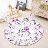 Hot Selling New Design Children Round Carpet Rugs Play Kid Carpet