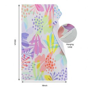 Wholesale Custom Design Microfiber Kitchen <b>Tea</b> Polyester Absorbent Dish Towels Compressed Sublimation Cleaning - Product Image 3