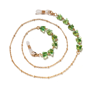 Venta al por mayor de moda para <span class=keywords><strong>mujer</strong></span> aleación <span class=keywords><strong>gafas</strong></span> cordón 75cm máscara cadena cristal artificial <span class=keywords><strong>gafas</strong></span> de sol cordón accesorio - Product Image 5