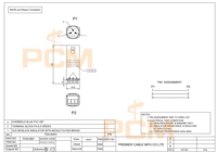 Adaptateur XLR mâle 3 broches vers bornier à vis pour audio, DMX512, diffusion, signaux industriels et tests