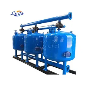 Famous brand supplier irrigation water treatment multi media sand filter