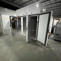 Chariot industriel pour machine de congélation rapide à Guangzhou, congélateur rapide pour 30-40 plateaux, armoire de congélation rapide, congélateur tunnel IQF, provenance Chine