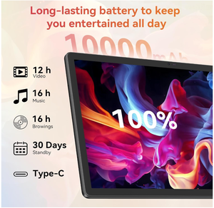 A140 T616 14 Inch 16G + 512GB Tablet PC Với Cuộc Gọi Điện Thoại Máy Tính Bảng Hỗ Trợ OEM Tùy Chỉnh Thương Hiệu 10000 MAh Pin Lớn 2K <span class=keywords><strong>Android</strong></span> 13 - Product Image 2