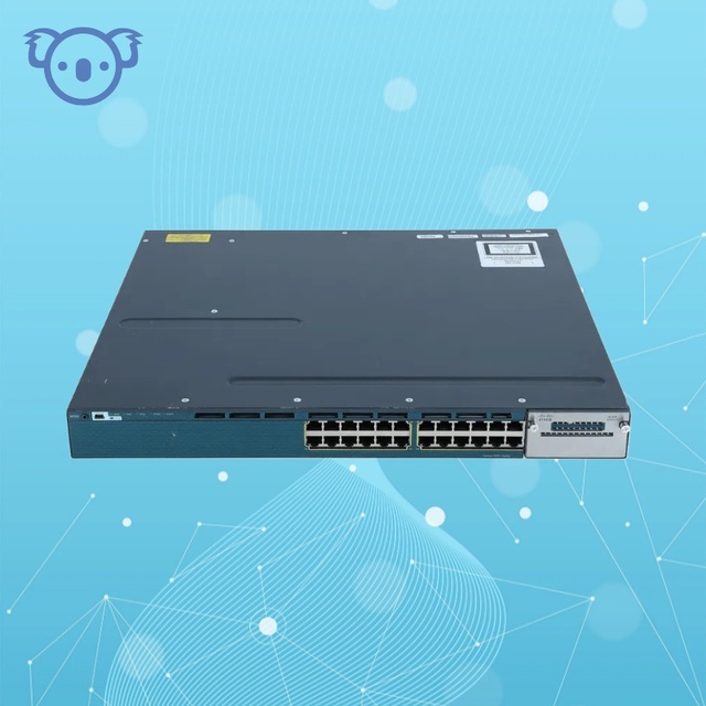 WS-C3560X-24T-L S E Original  New  CISCOS  Switch  24 10/100/1000 Ethernet Ports, with 350W AC WS-C3560X-24T