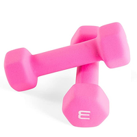 Ensemble d'haltères réglables en néoprène pour la musculation et le sport, 2 kg, 3 kg, 4 kg, 5 kg, 6 kg, personnalisables