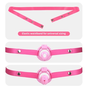 Ceinture de chasteté FRRK pour transformation homme-femme, cage de chasteté pour transgenres, cage à pénis légère, bondage SM - Product Image 5