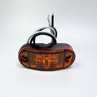 Feux latéraux LED pour bus, camion, remorque, caravane, feux de gabarit, 12V 24V, couleur jaune, rouge, blanc