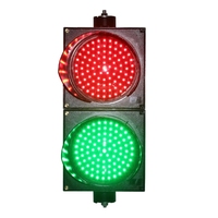 Feu de signalisation routière LED homologué CE RoHS, lampe d'avertissement 200 mm, feu de signalisation LED pour la sécurité routière, indicateur lumineux
