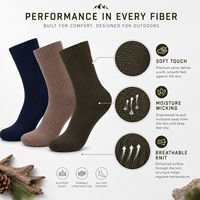 Chaussettes de sport professionnelles personnalisées, concevez votre propre logo, chaussettes de course épaisses, chaussettes de sport unisexes personnalisées pour l'extérieur