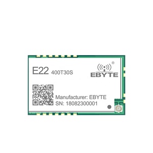 Module émetteur RF sans fil LoRa Ebyte ODM E22-400T30S 25*40.5mm CE RoHS FCC Semtech SX1262 UART portée 10Km 433Mhz 30dBm SMD - Product Image 1