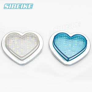 Luz LED de Marcador Lateral de Coche JDM de 9 Colores, Intermitentes de Corazón, <span class=keywords><strong>Indicadores</strong></span> de Corazón, Luz de Corazón para Coche, 12 V - Product Image 4