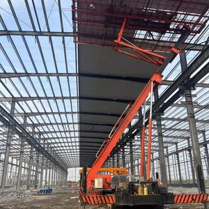 Manufacturer Direct Crawler Chassis Inverted Ceiling Work Platform Hydraulic Raise System <b>for</b> Warehouse Roofing - Product Image 5