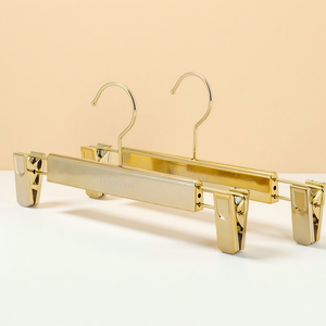 Sang Trọng Vàng Nhựa Quần Móc Tùy Chỉnh Clip-Cao Cấp Quần Móc Áo Cho Phòng Khách Đa Chức Năng Tủ Quần Áo - Product Image 1