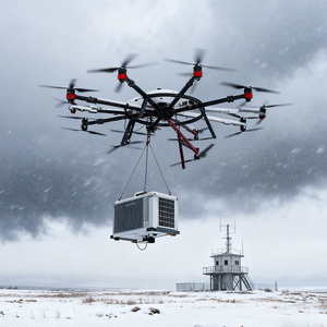 GT300 Long Endurance Heavy Duty <b>Prosumer</b> <b>Drone</b> 300kg Payload 60min Flight 50km Distance 0.1m Hover Precision Radar Obstacle - Product Image 4