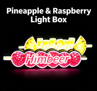 Boîte à lumière LED, enseigne lumineuse, enseigne rétroéclairée, boîte à lumière publicitaire, boîte à lumière pour menu, boîte à lumière pour fruits, forme personnalisée, double face