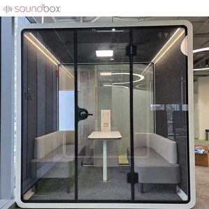 Bàn làm việc văn phòng đồ nội thất gian hàng phòng chờ văn phòng cuộc họp gian hàng không gian điện thoại văn phòng gian hàng để bán - Product Image 6