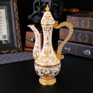 Pot à vin russe artisanal en acier inoxydable de style zen asiatique, de haute qualité, capacité 200 ml, élégant <span class=keywords><strong>gobelet</strong></span> <span class=keywords><strong>distributeur</strong></span> de vin - Product Image 3