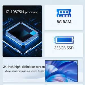 24インチフルスクリーンオールインワンコンピュータデスクトップAIO PC Core I9 16GB DDR4 5G <span class=keywords><strong>WIFI</strong></span> BluetoothオールインワンPCオフィスビジネス用途 - Product Image 6