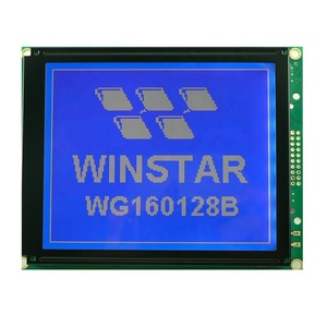 Rts WG160128B Winstar 129x102มม. T6963C ขนานจอแสดงผล LCD สีน้ำเงินโมดูลกราฟิก160x128โมดูลจอแสดงผล LCD โมดูล160x128 - Product Image 1