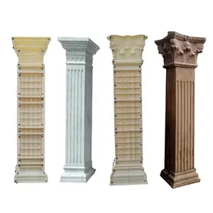 Kunststoff ABS römische runde und quadratische Säulen form für Beton zement