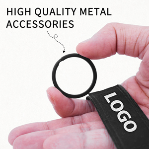 Hot Selling <b>Polyester</b> Printing Thick Short Wrist Keychain <b>Polyester</b> Short <b>Lanyards</b> - Product Image 6