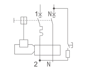 Disjoncteur différentiel miniature 1P+N 6~40A TMRO7-40 AC Type Mini 16A pour l'alimentation électrique - Product Image 4