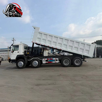 Camion benne d'occasion Sinotruk Howo 371HP 7x8x4 pour l'Afrique