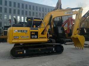 Escavadora Hidráulica Usada Komatsu PC110 56 55 60 70 78 Fabricada no Japão Usada Komatsu PC110 120 130 160 - Product Image 2