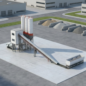 Construction automatique à grande échelle Hzs 120 Centrale à béton à vendre - Product Image 4