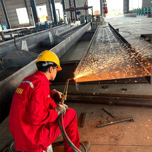 Stasiun Gas struktur baja besar serbaguna tahan lama desain industri kustom untuk aplikasi Supermarket dan Mall - Product Image 4