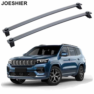 แร็คหลังคา JOESHIER แบบคานขวาง อลูมิเนียมอัลลอย ติดตั้งง่าย รับน้ำหนักได้ 100 กก. ขึ้นไป สำหรับ JEEP Commander ปี 2006-2010 - Product Image 1