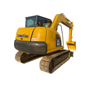 Escavatore Usato KOMATSU PC60 Efficiente, Peso Operativo <span class=keywords><strong>6</strong></span> Tonnellate, 40.7KW, Piccolo Escavatore per Giardinaggio e Agricoltura - Product Image 6