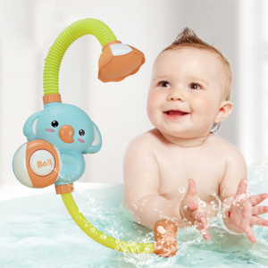 Bain Électronique Éléphant de Dessin Animé pour Bébé, Jouets de Douche, Jouet en Plastique Électrique, Nouvelle Collection 2025 - Product Image 1