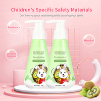 Kustom Pabrik Label pribadi Kiwi rasa pasta gigi probiotik Anti rongga pasta gigi anak-anak 2026 keluaran baru