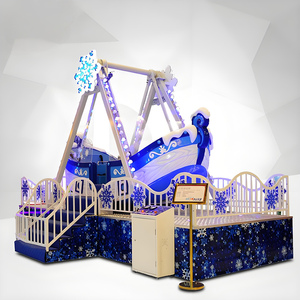 Venta Directa de Fábrica, Barcos Piratas Eléctricos de Fibra de Vidrio para Niños/Adultos para Parques Temáticos - Product Image 1